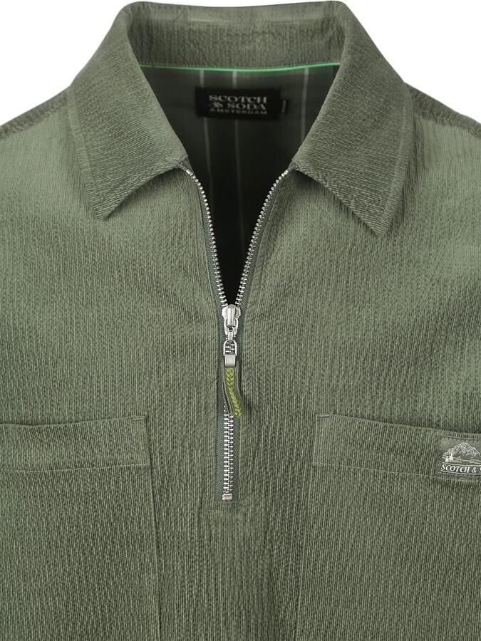 Scotch and Soda Corduroy Shirt Groen - Foto 2