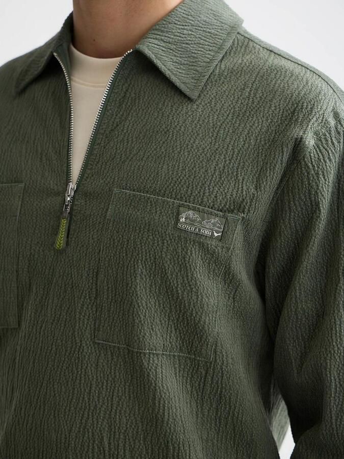 Scotch and Soda Corduroy Shirt Groen - Foto 3