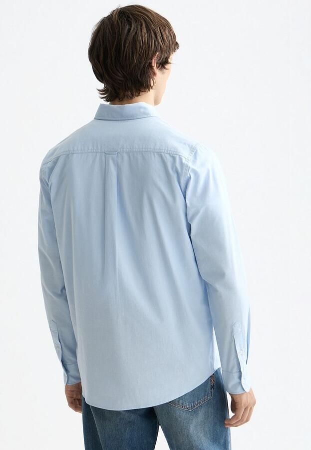 Scotch & Soda Overhemd Lange Mouw Scotch & Soda Core Oxford Overhemd Lichtblauw - Foto 9