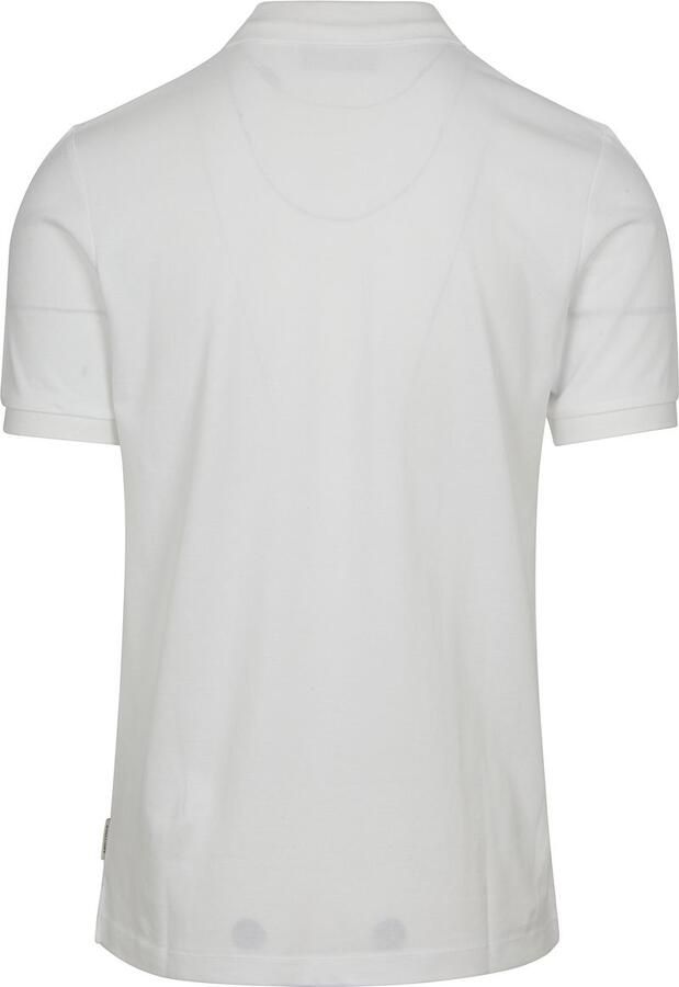 Scotch & Soda Polo Shirt Korte Mouw Scotch & Soda Core Piqué Polo Wit - Foto 6
