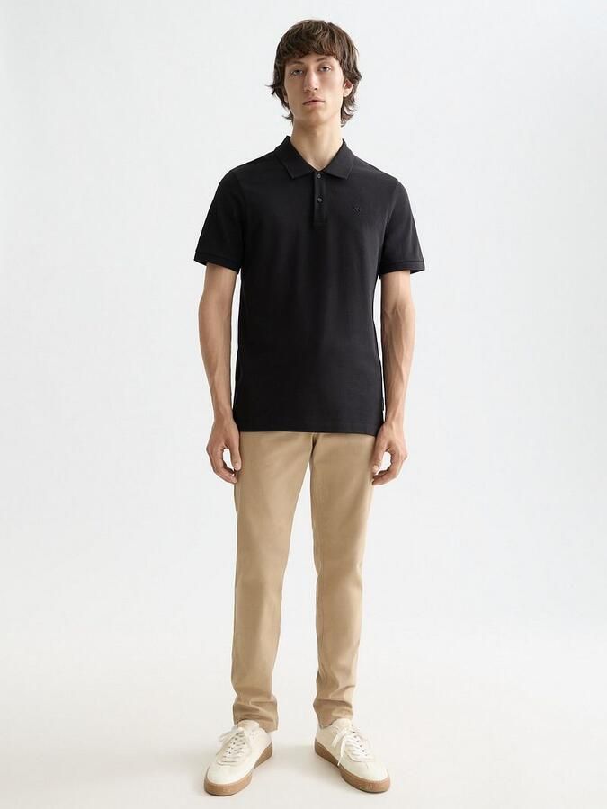 Scotch & Soda T-shirt Scotch & Soda Core Piqué Polo Zwart - Foto 7