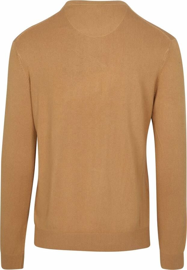 SCOTCH & SODA Heren Truien & Vesten Viscose Pullover Crewneck Camel - Foto 3