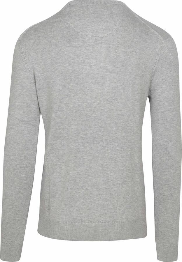 SCOTCH & SODA Heren Truien & Vesten Viscose Pullover Crewneck Grijs - Foto 5