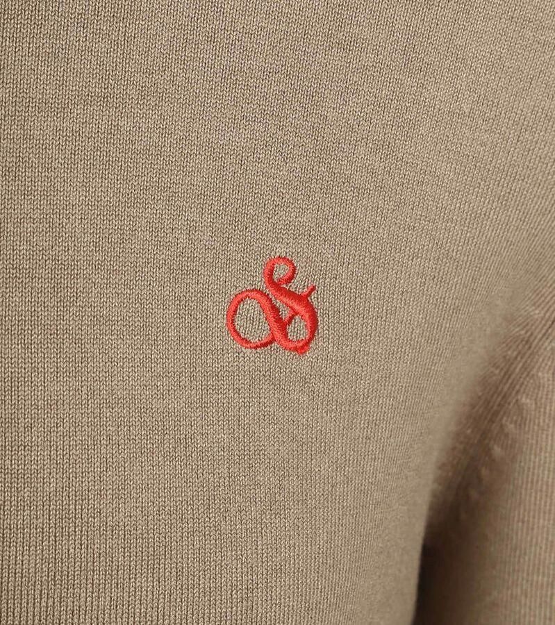 Scotch & Soda Sweater Scotch & Soda Essential Pullover Beige - Foto 2