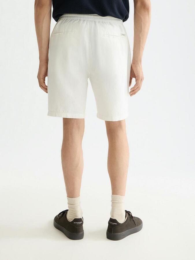 Scotch & Soda Korte broek van Mix van katoen en linnen Model 'FAVE' - Foto 2