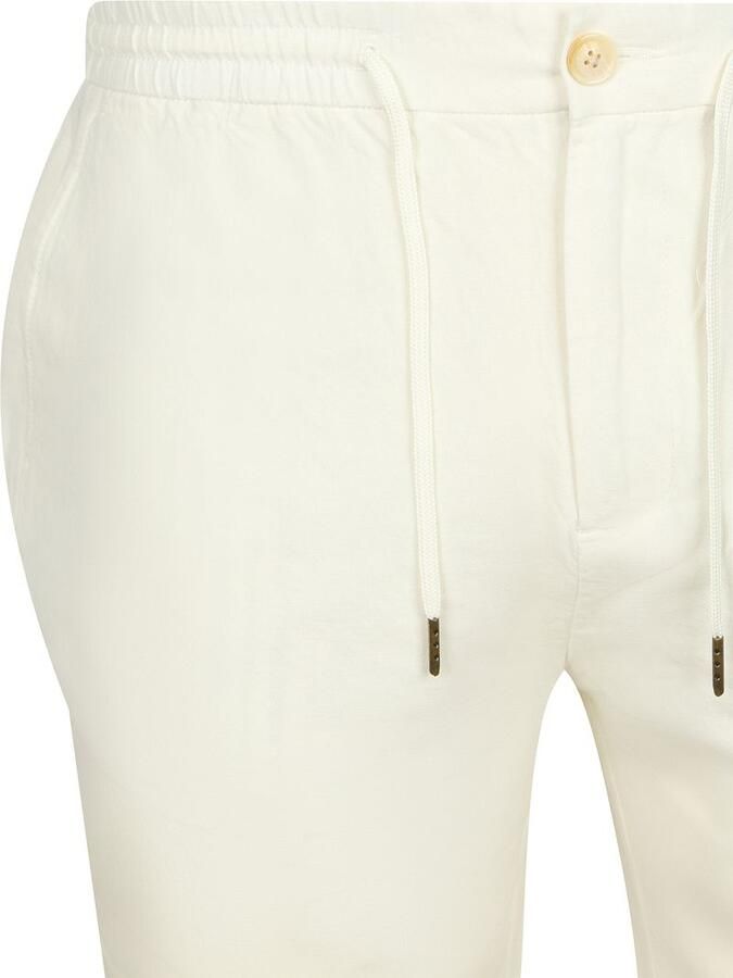 Scotch & Soda Korte broek van Mix van katoen en linnen Model 'FAVE' - Foto 5