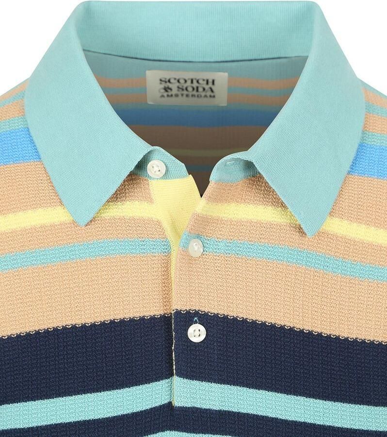 Scotch & Soda T-shirt Scotch & Soda Knitted Polo Multicolour
