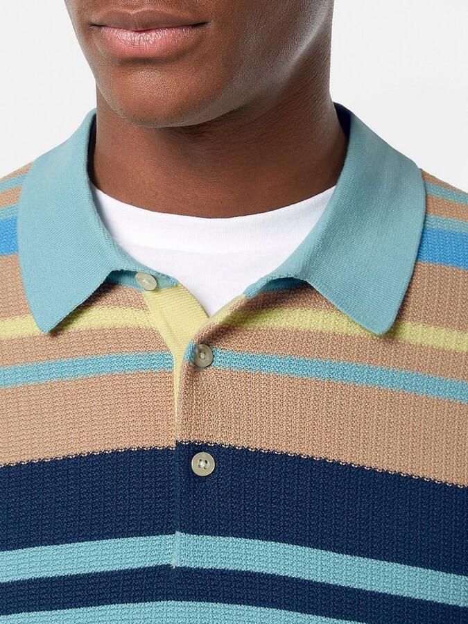 Scotch & Soda T-shirt Scotch & Soda Knitted Polo Multicolour - Foto 5
