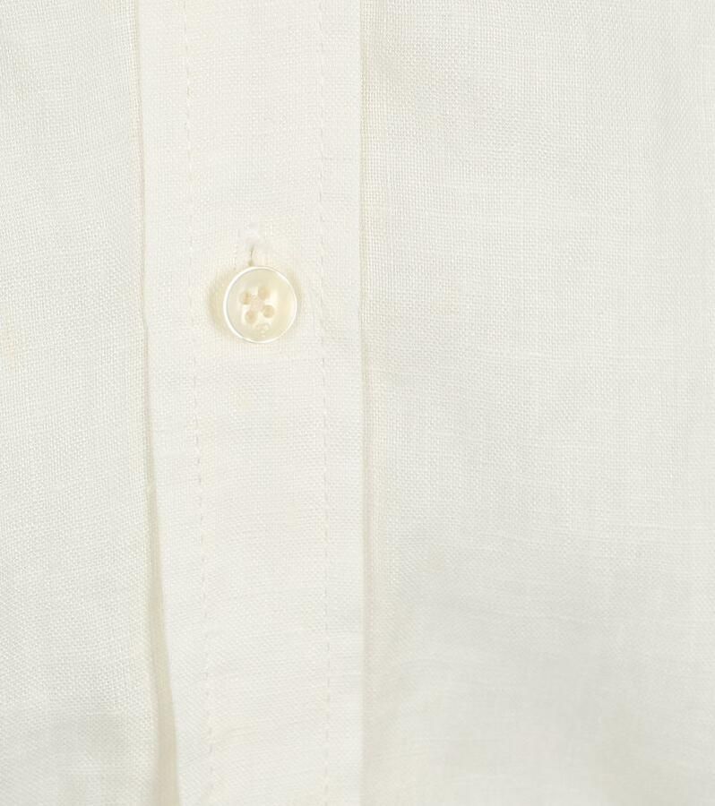 Scotch & Soda Overhemd Lange Mouw Scotch & Soda Linnen Overhemd Wit - Foto 7