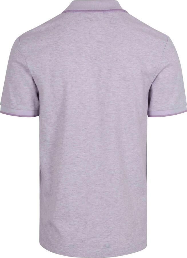 Scotch & Soda T-shirt Scotch & Soda Melange Polo Purple - Foto 4