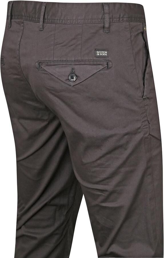 Scotch and Soda Mott Chino Donkergrijs