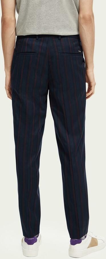 Scotch and Soda Mott Chino Streep Navy - Foto 4