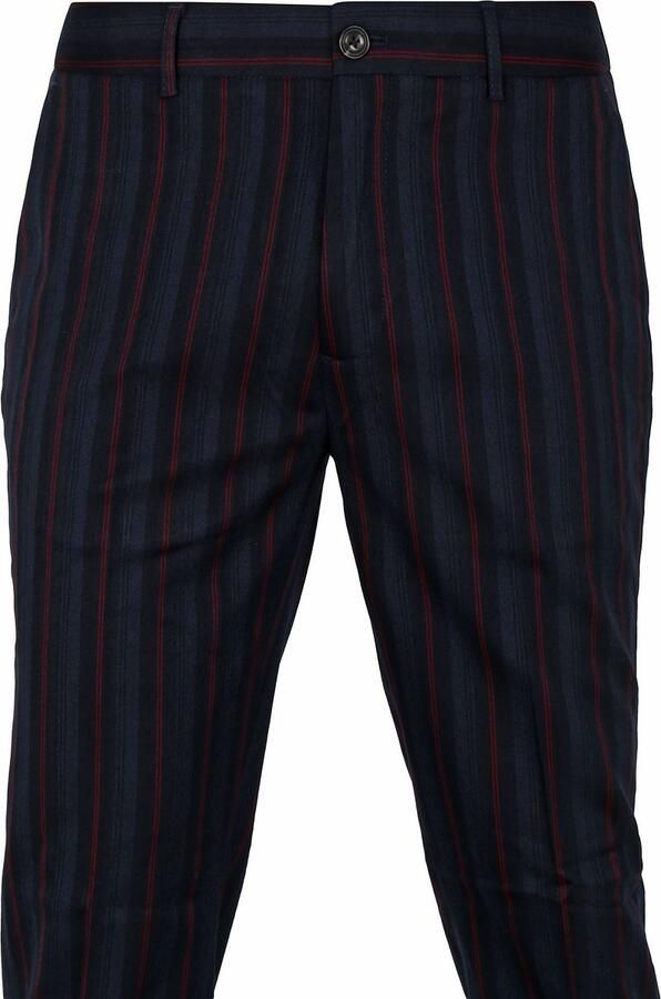 Scotch and Soda Mott Chino Streep Navy - Foto 3