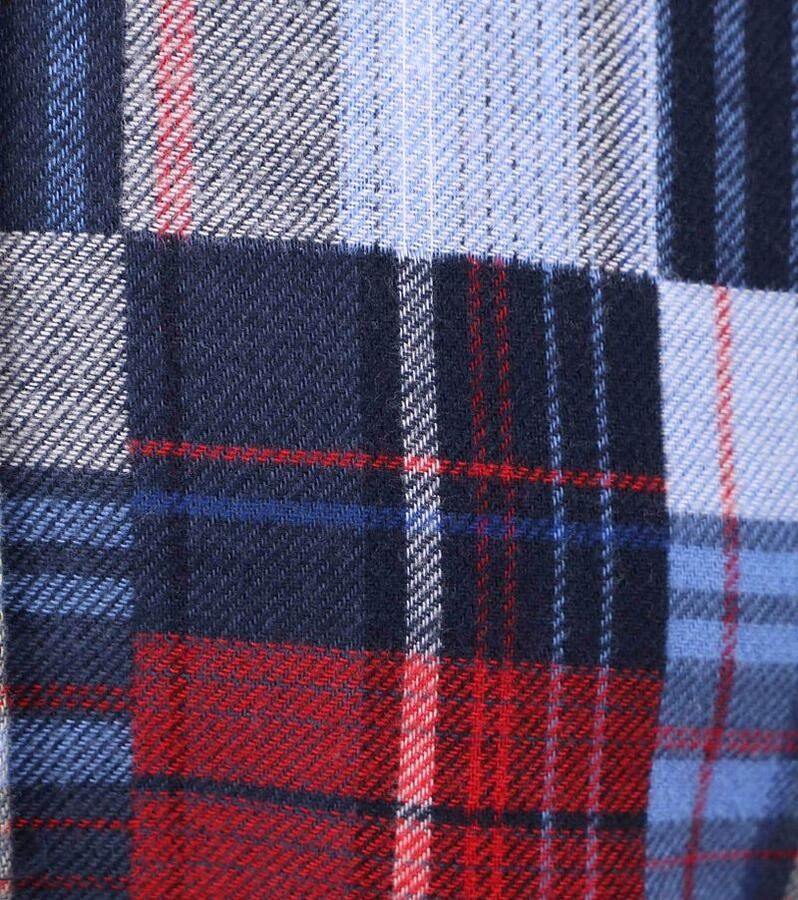 Scotch and Soda Overhemd Geruit Flanel Blauw - Foto 2