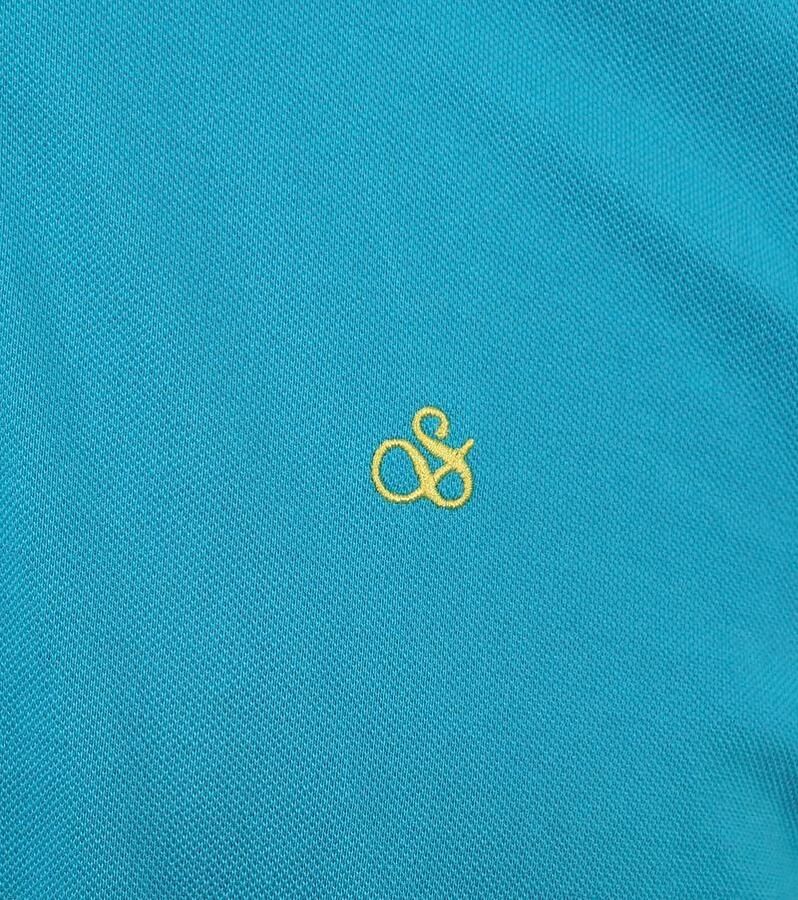 Scotch & Soda Poloshirt met logostitching model 'Classic Organic Pique Pol' - Foto 3