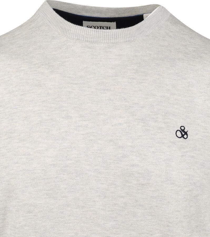 SCOTCH & SODA Heren Truien & Vesten Classic Crewneck Pullover Gebroken Wit - Foto 5