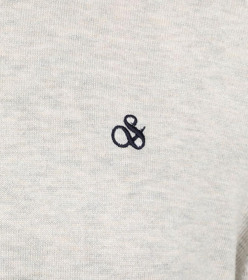 SCOTCH & SODA Heren Truien & Vesten Classic Crewneck Pullover Gebroken Wit - Foto 6