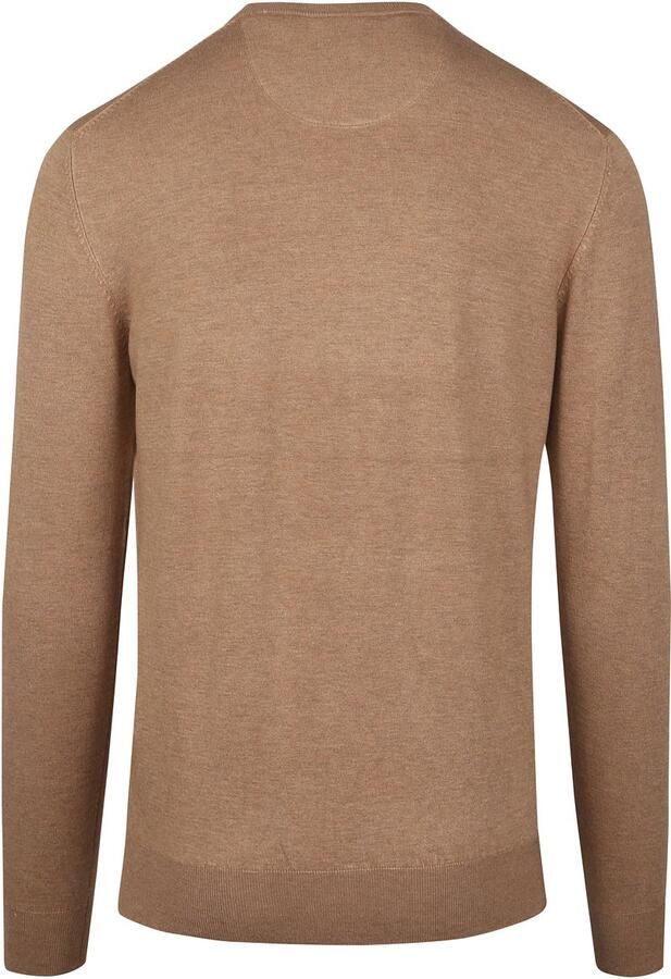 SCOTCH & SODA Heren Truien & Vesten Classic Crewneck Pullover Camel - Foto 6