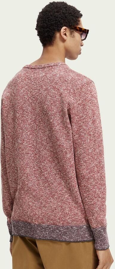 Scotch & Soda Scotch and Soda Pullover Rood Melange Roze Heren - Foto 5