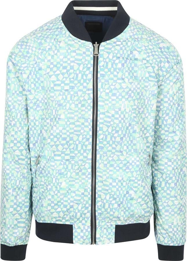 Scotch and Soda Reversible Bomber Donkerblauw - Foto 4