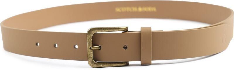 Scotch and Soda Riem Beige Leer - Foto 2