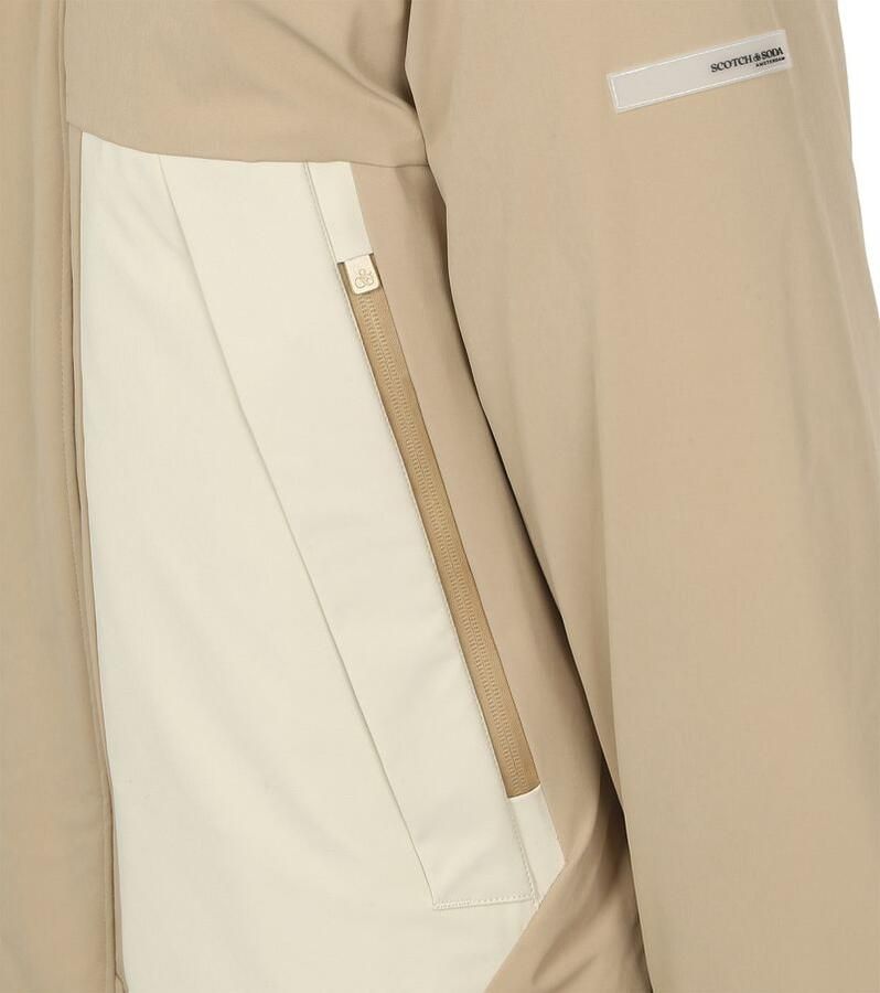 Scotch and Soda Scotch & Soda Parka Jas Ecru - Foto 2