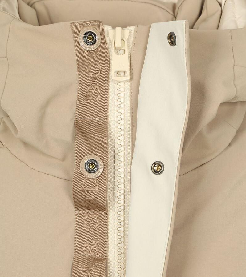 Scotch and Soda Scotch & Soda Parka Jas Ecru - Foto 3