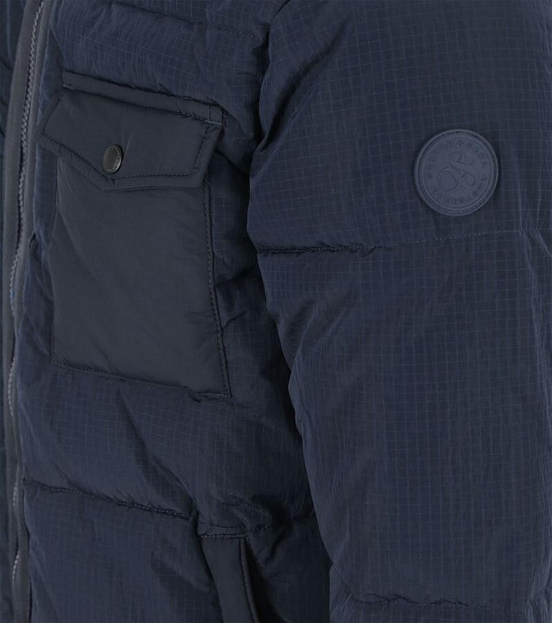 Scotch and Soda Scotch & Soda Puffa Jas Navy - Foto 3