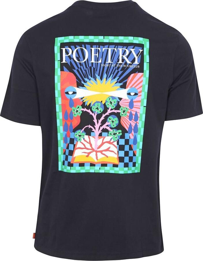 Scotch and Soda Scotch & Soda T-Shirt Artwork Zwart - Foto 3