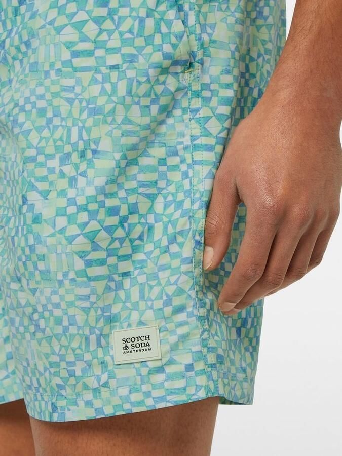 Scotch and Soda Scotch & Soda Zwembroek Groen - Foto 4