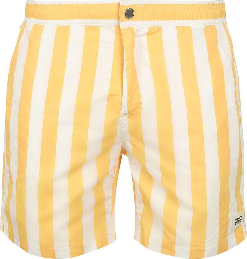 Scotch & Soda Zwembroek Scotch & Soda Scotch Soda Zwembroek Strepen Geel - Foto 5