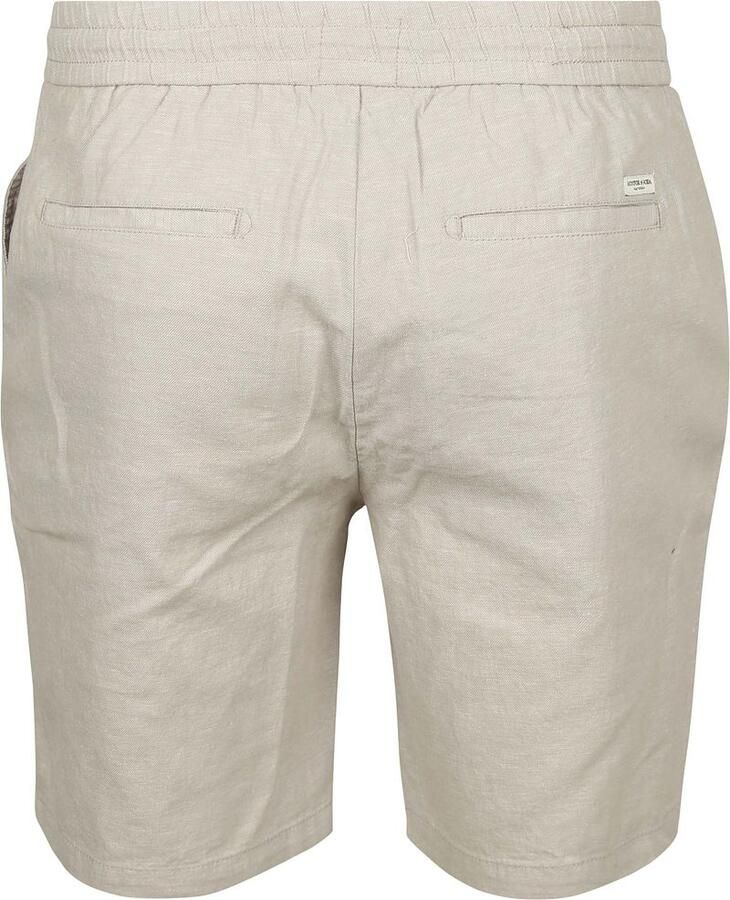 Scotch & Soda Korte regular fit broek met achterzakken model 'Seasonal core' - Foto 6