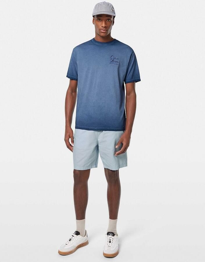 Scotch & Soda Korte regular fit broek met achterzakken model 'Seasonal core'