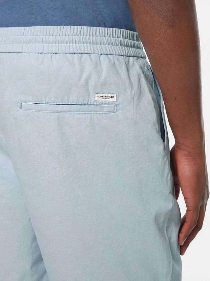 Scotch & Soda Korte regular fit broek met achterzakken model 'Seasonal core' - Foto 8