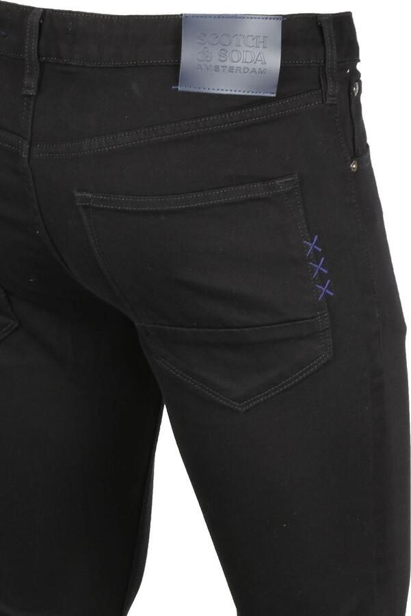 Scotch & Soda Broek Scotch & Soda Skim Jeans Zwart - Foto 2