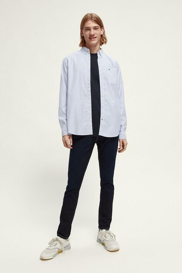 Scotch & Soda Broek Scotch & Soda Skim Jeans Zwart - Foto 5