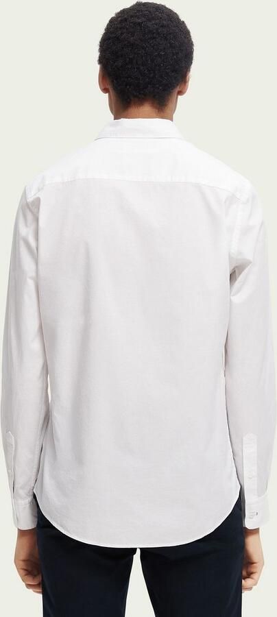 Scotch & Soda Essential solid organic co ea sli white Wit Heren - Foto 6
