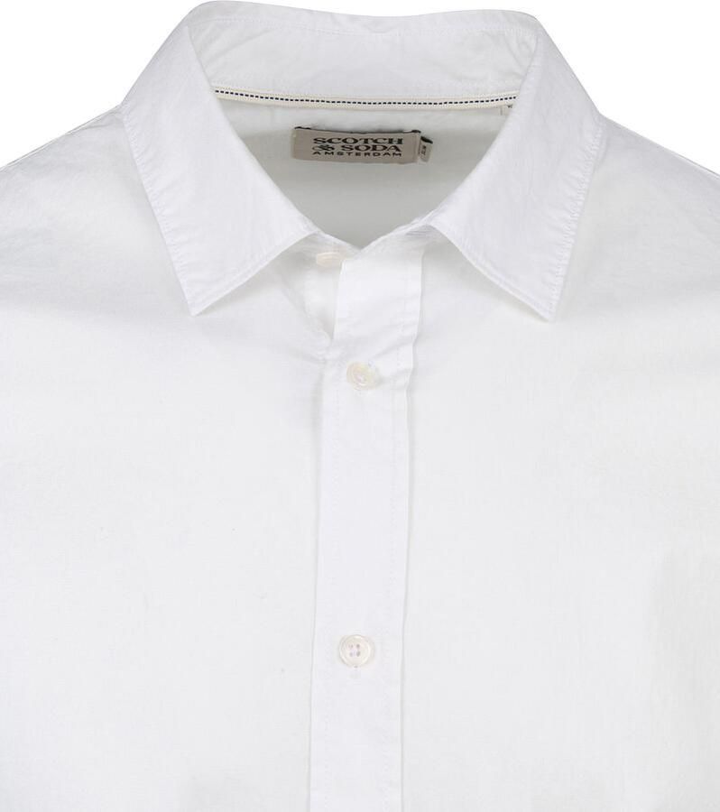 Scotch & Soda Essential solid organic co ea sli white Wit Heren - Foto 4