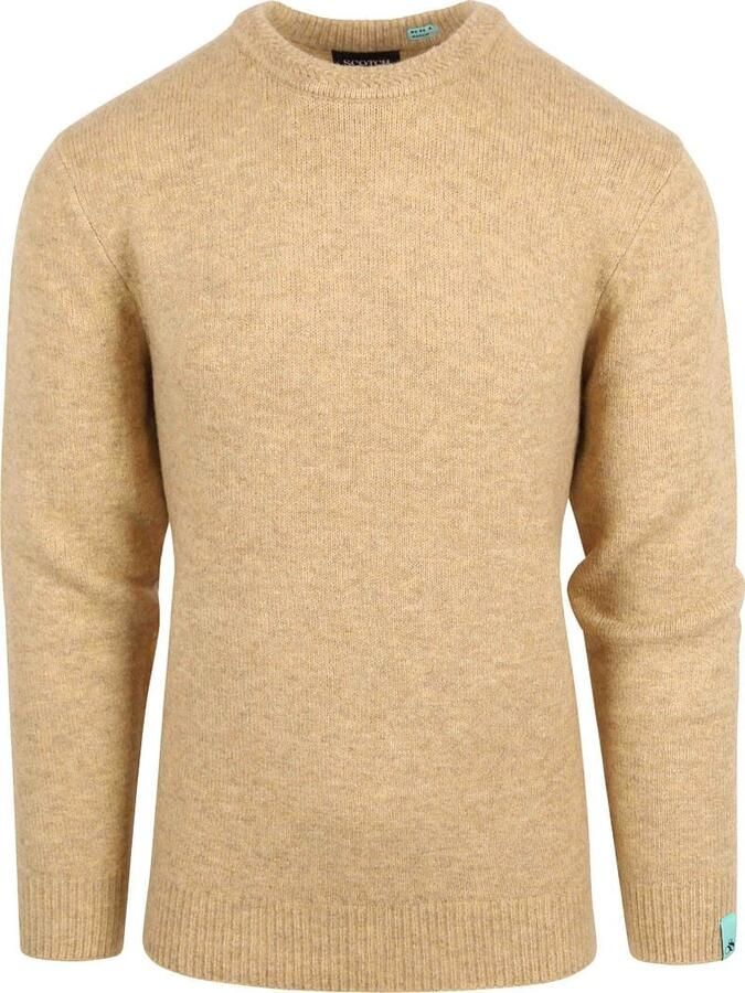 SCOTCH & SODA Heren Truien & Vesten Regular Fit Softy-knit Melange Pull Camel - Foto 2