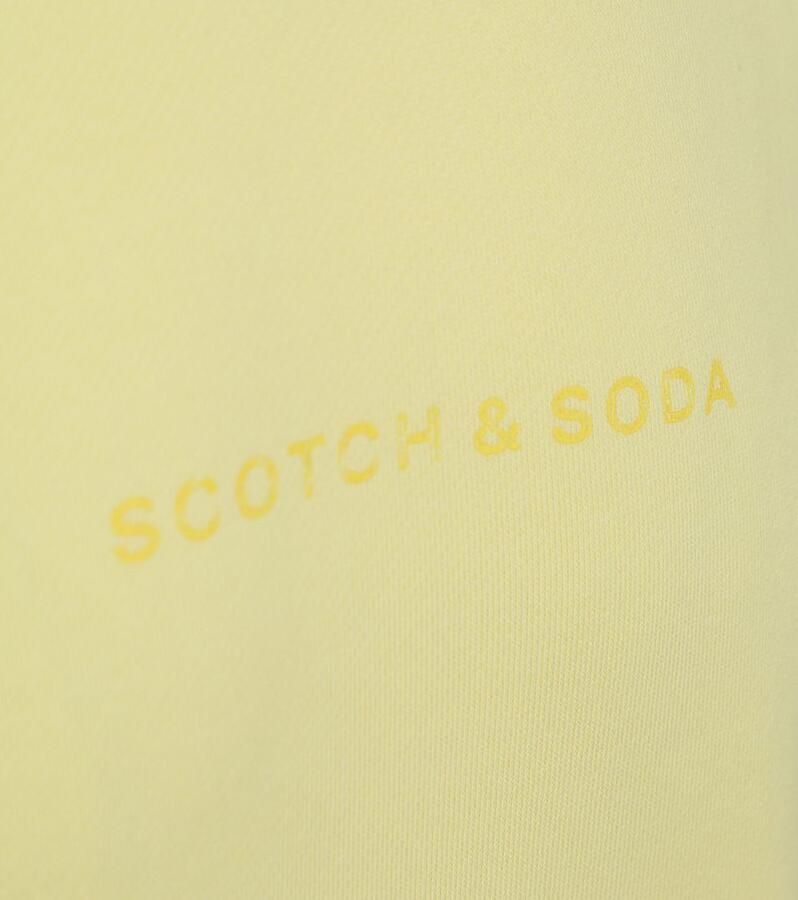 Scotch & Soda Sweater Scotch & Soda Sweater Core Logo Geel