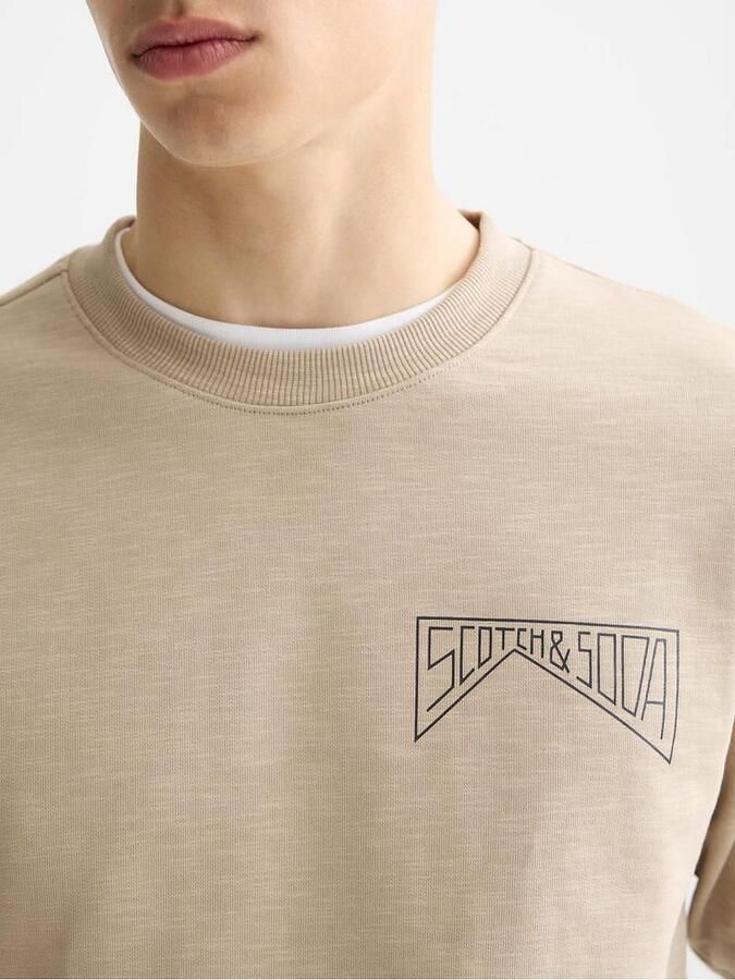 Scotch & Soda Sweaters Scotch & Soda Sweater Logo Beige - Foto 6