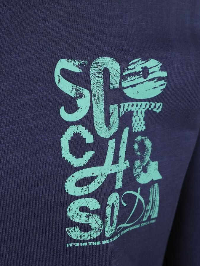 Scotch and Soda Sweater Logo Navy - Foto 5