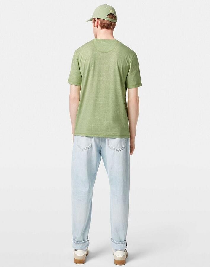Scotch & Soda T-shirt Scotch & Soda T-Shirt Melange Groen - Foto 5