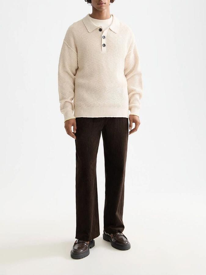 Scotch and Soda Waffle stitch dropped shoulder long - Foto 5