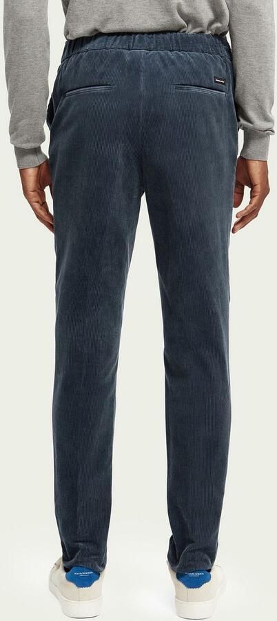 Scotch and Soda Warren Corduroy Broek Donkerblauw - Foto 4