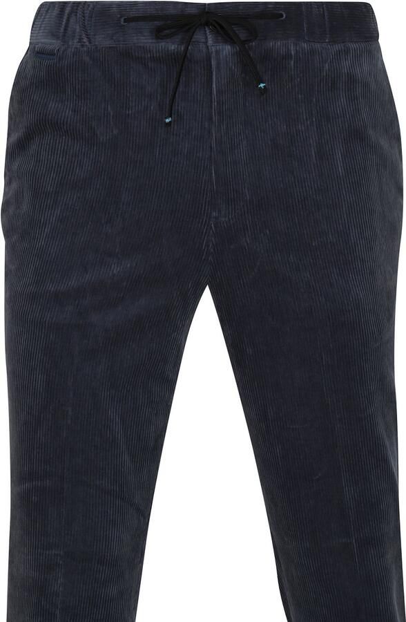 Scotch and Soda Warren Corduroy Broek Donkerblauw - Foto 3