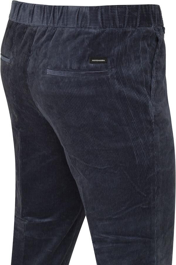 Scotch and Soda Warren Corduroy Broek Donkerblauw - Foto 2