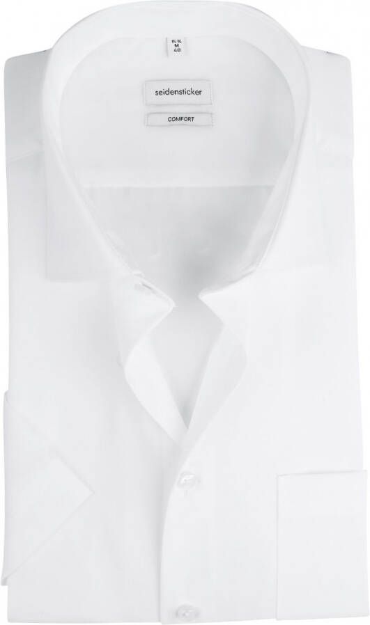 Seidensticker Businessoverhemd Zwarte roos Regular 1 2 Kent kraag effen - Foto 15