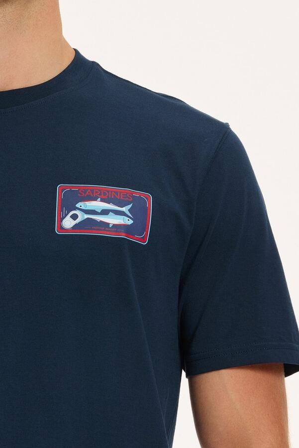 Shiwi T-Shirt Sardines Midnight Navy - Foto 2
