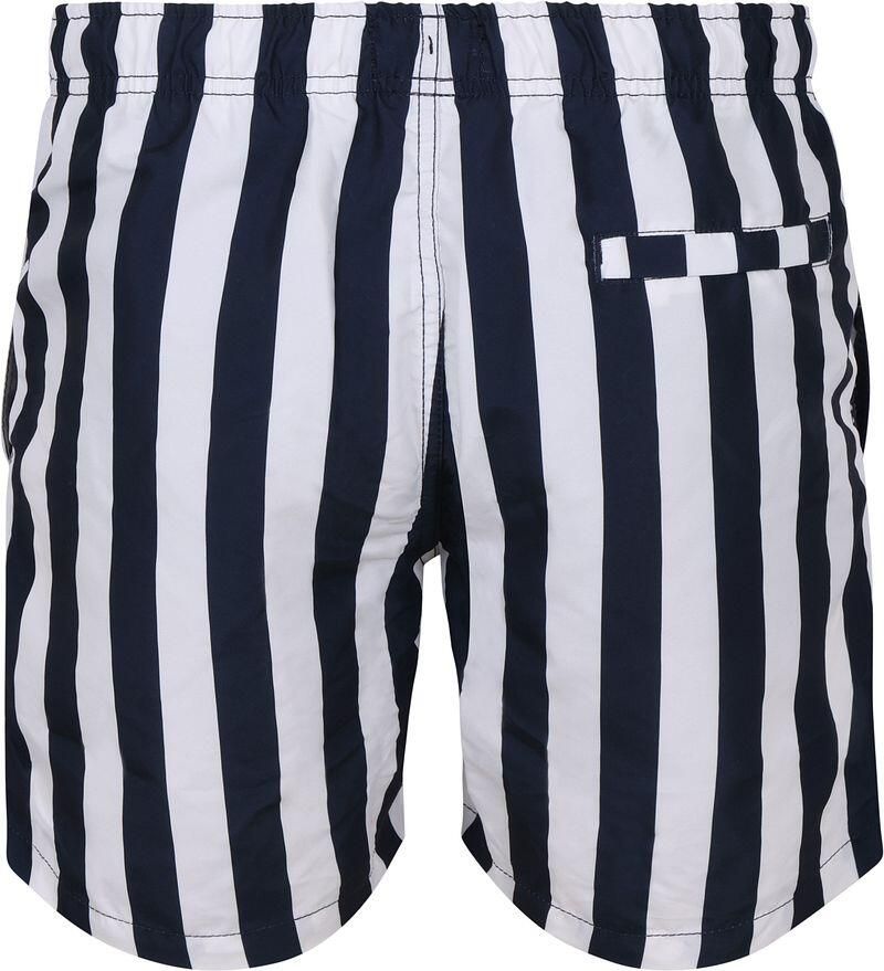 SHIWI Heren Zwembroeken Men Swimshort Broad Stripe Blauw - Foto 6